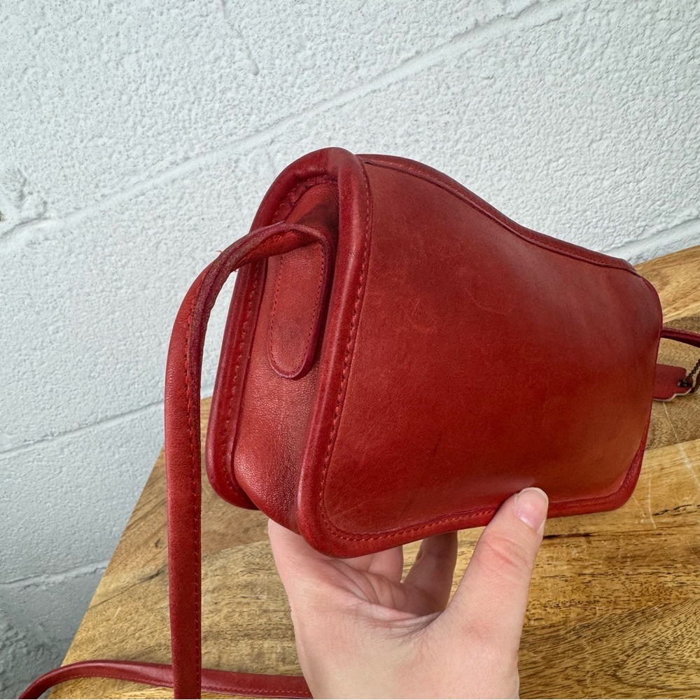 Vintage Coach Zippered Pouch – 1980s Made in NYC - Picture 10 of 14